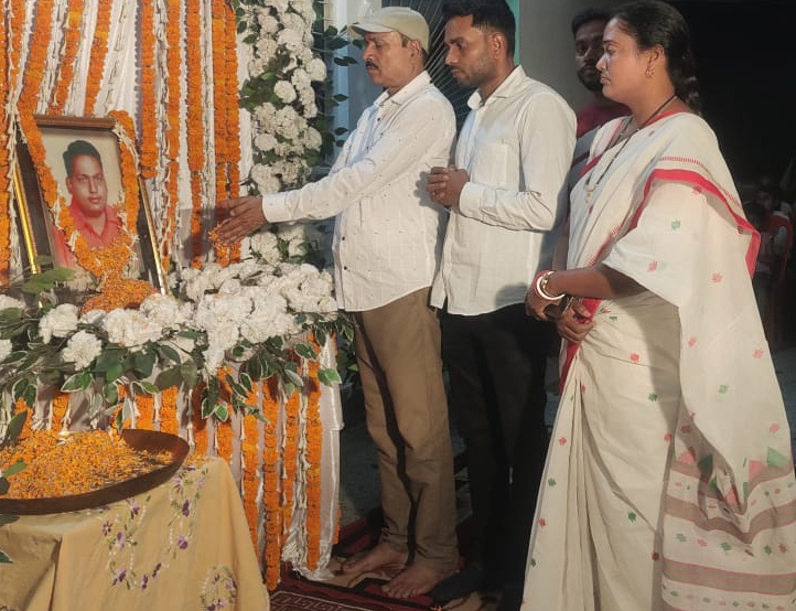 लोजपा नेता अनिल उरांव की चौथी पुण्यतिथि मनायी