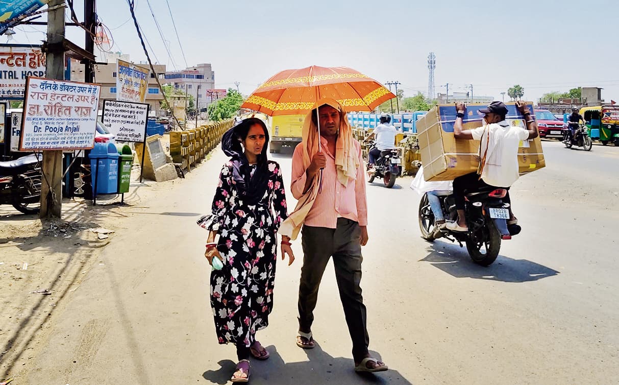 Jehanabad : आसमान से बरस रही आग, 41 पर पहुंचा पारा