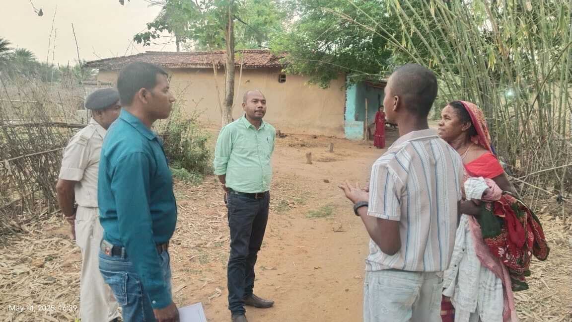 अबुआ आवास का कार्य जल्द चालू करें लाभुक : बीडीओ