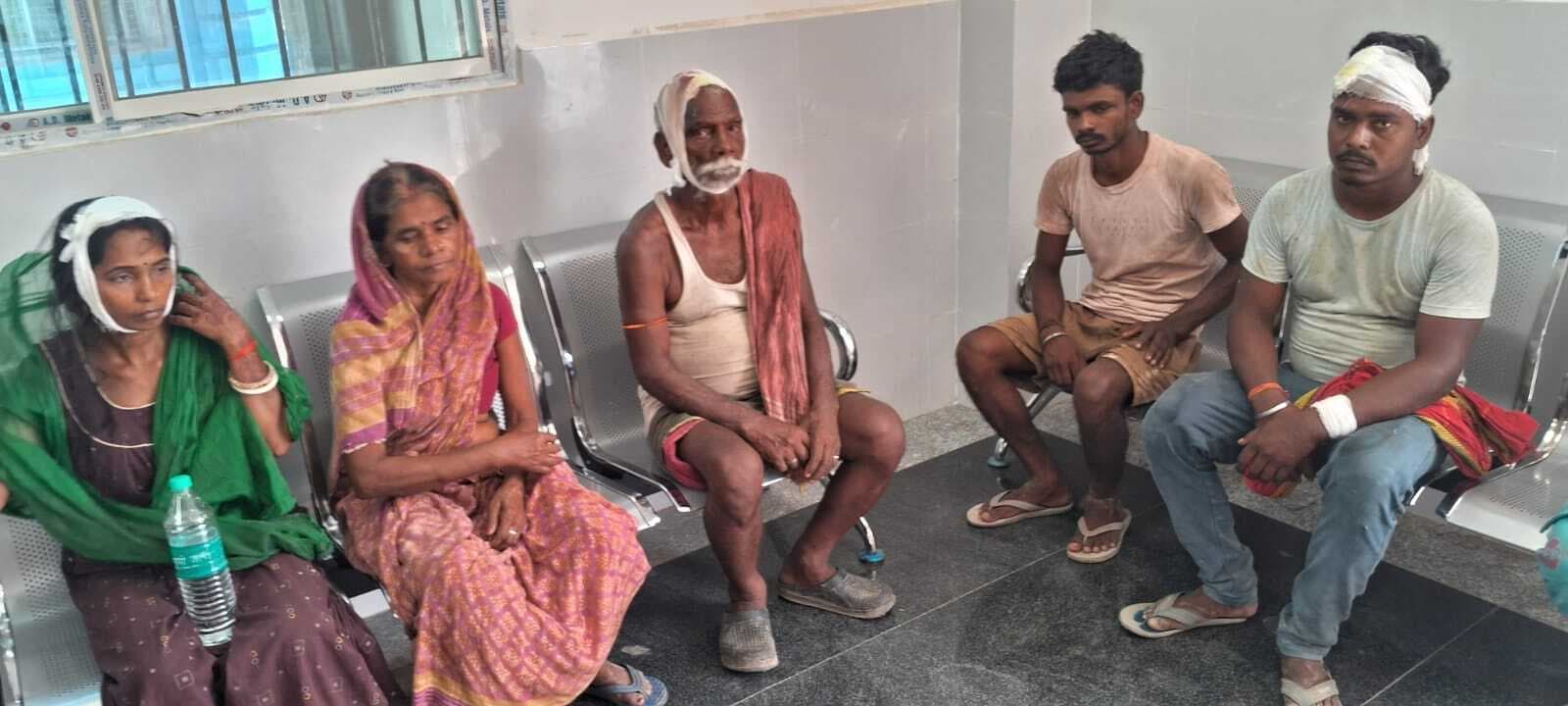 मामूली विवाद में मारपीट, एक ही परिवार के पांच लोग घायल