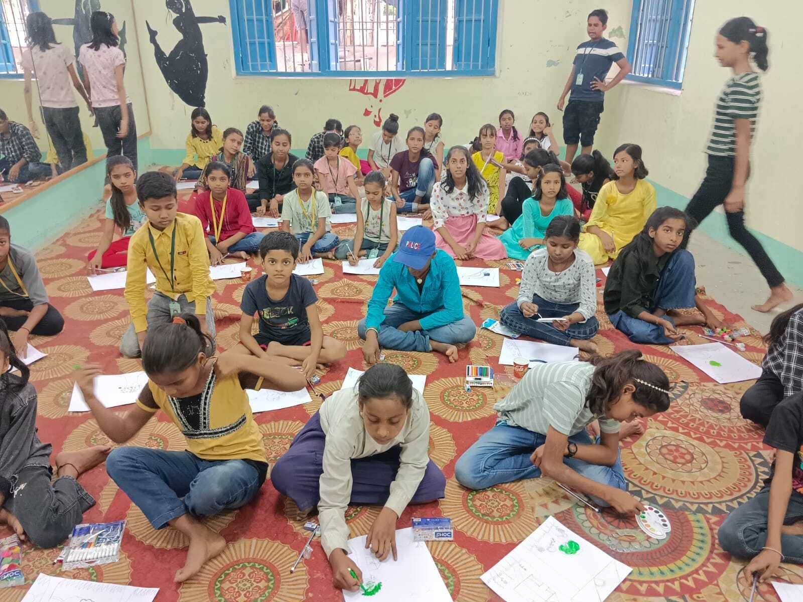 बच्चों को पर्यावरण के प्रति किया जागरूक