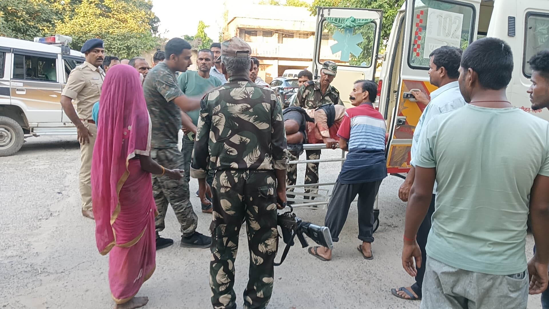एक व्यक्ति को मारी गोली, स्थिति चिंताजनक