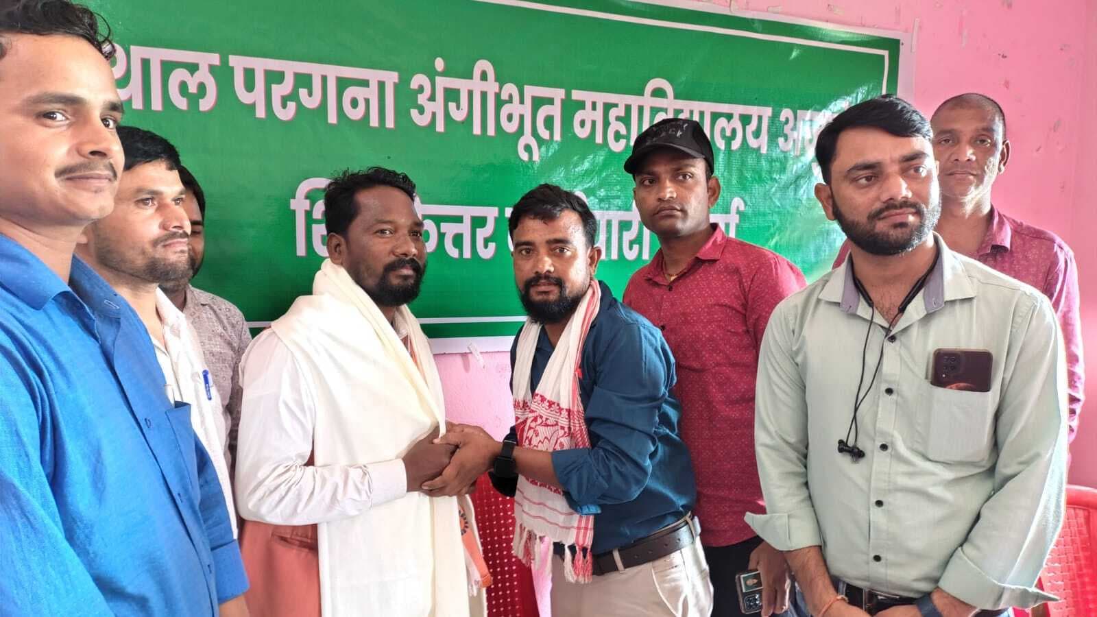 विश्वविद्यालय में कर्मियों की समायोजन की उठायेंगे मांग : विमल मरांडी