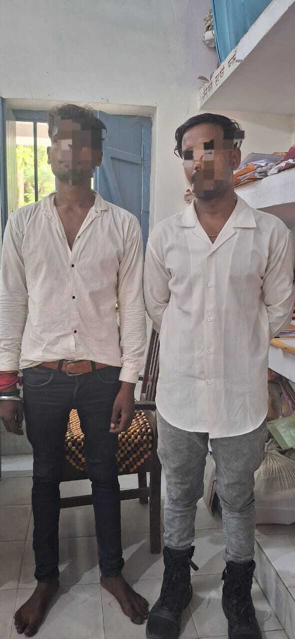 चोरी में शामिल मथुरापुर के दो चोर गिरफ्तार, भेजे गये जेल