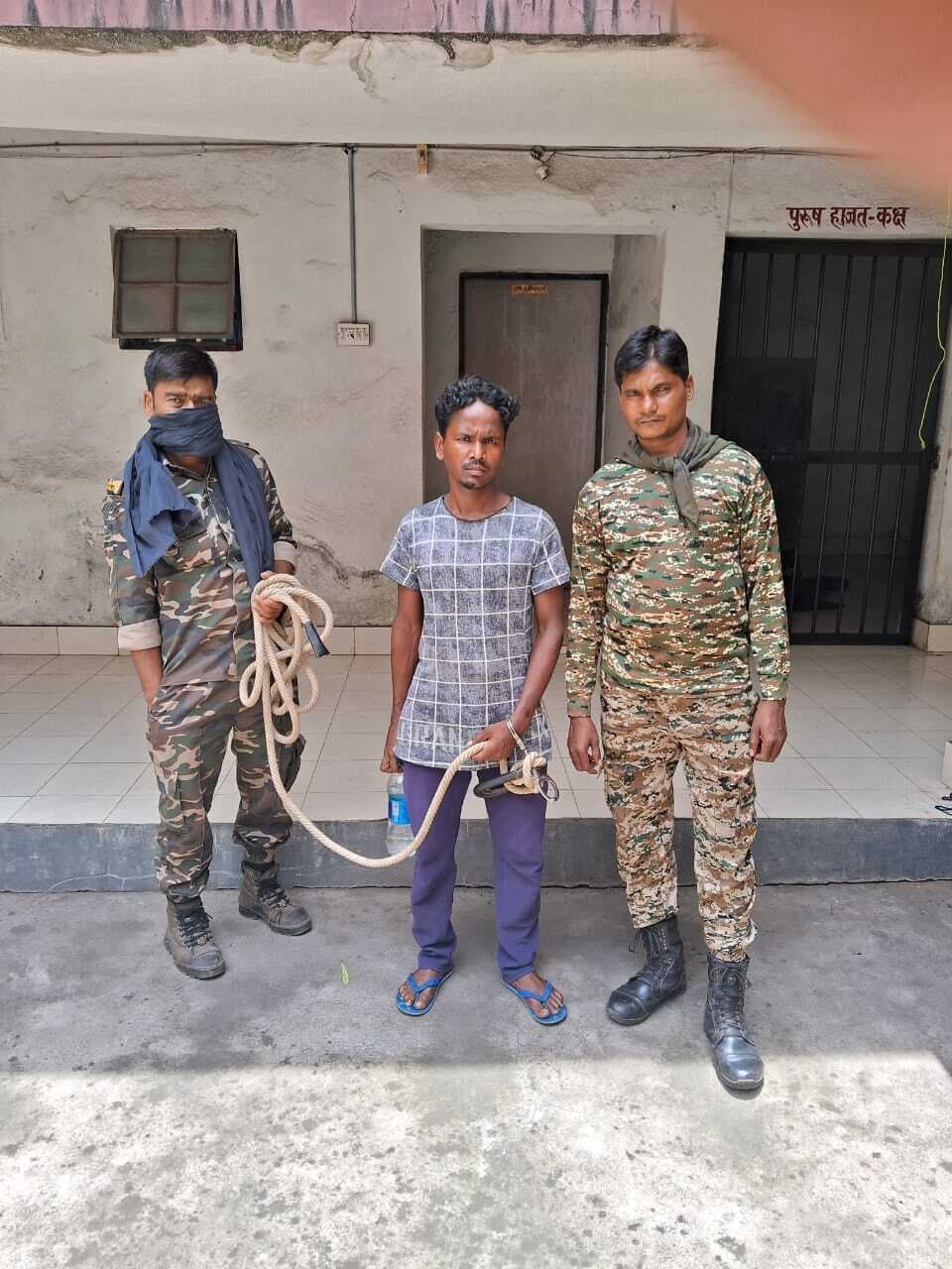 मोड़े मांझी विवाद मामले का मुख्य आरोपी छविलाल गिरफ्तार