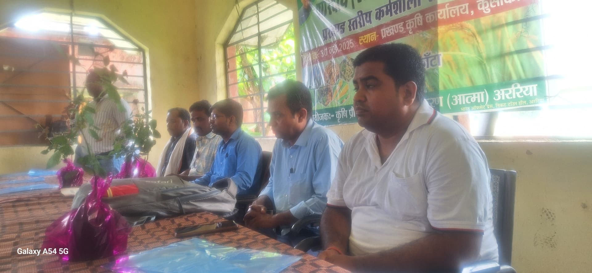 किसानों को दी खरीफ फसल की जानकारी