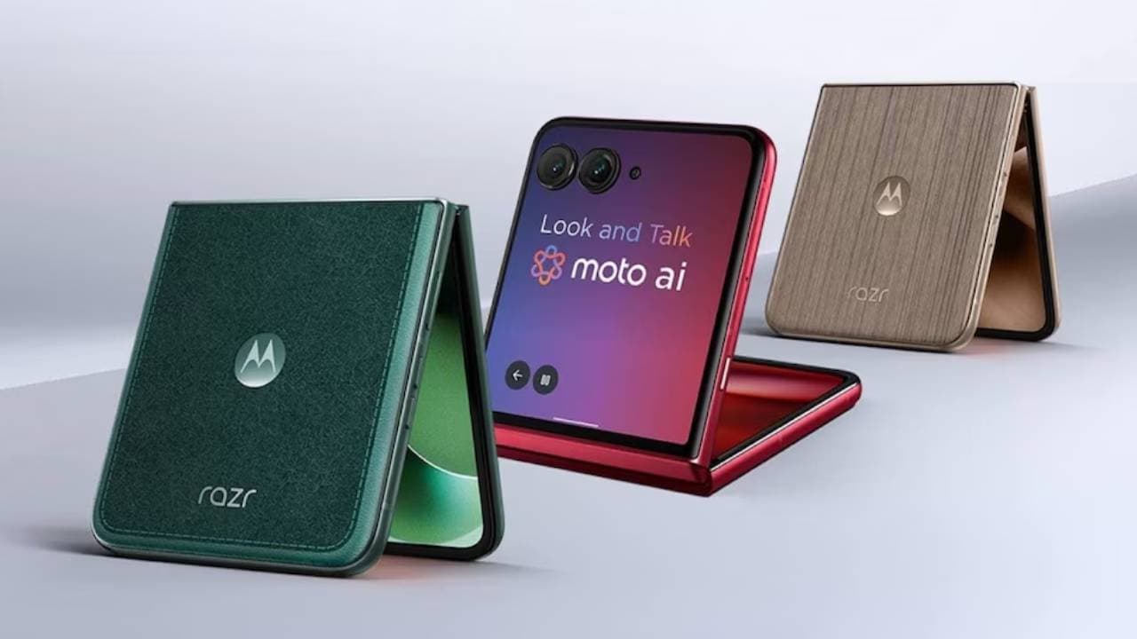 आज लॉन्च होगा Motorola का नया फोल्डेबल फोन Razr 60, 32MP फ्रंट कैमरे के साथ मिलेगी 6.96 इंच की बड़ी स्क्रीन