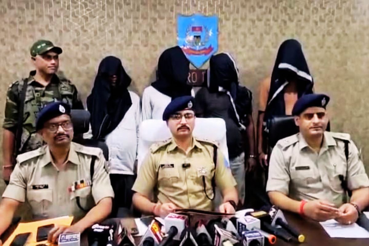 अंतरप्रांतीय डकैत गिरोह का बालीडीह पुलिस ने किया खुलासा, सरगना समेत 4 पकड़ाये