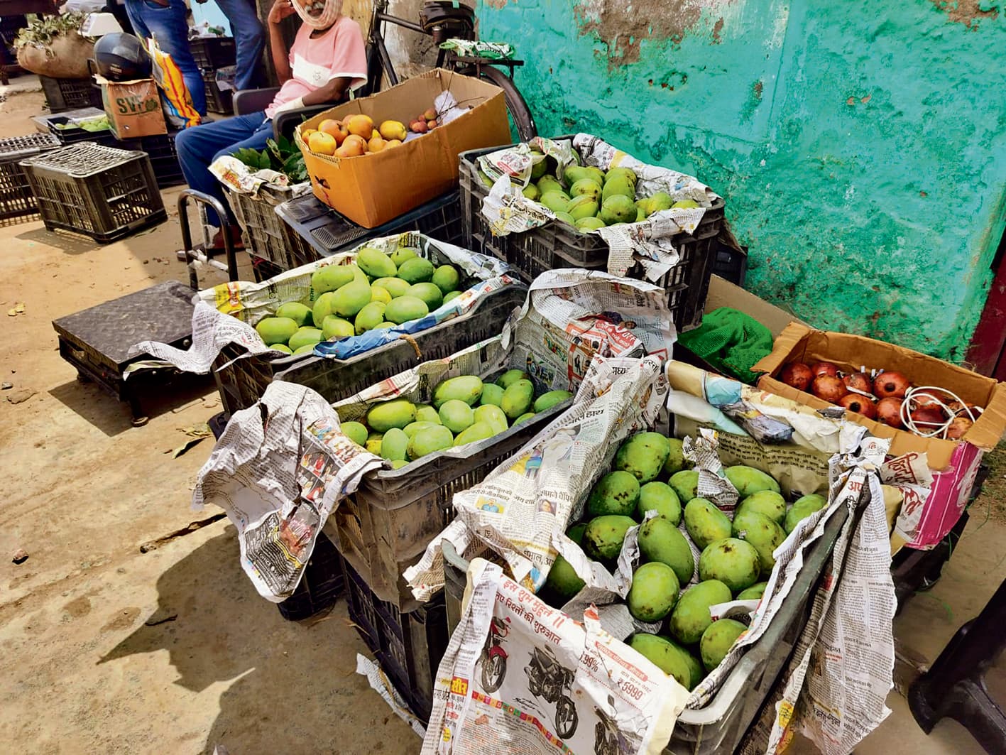 Jehanabad : मालदा आम और लीची की खुशबू से महक रही मंडी