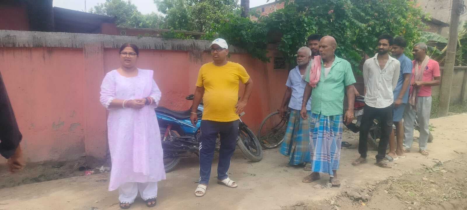 नाला निर्माण में नहीं रखा गया है सेफ्टी का ध्यान