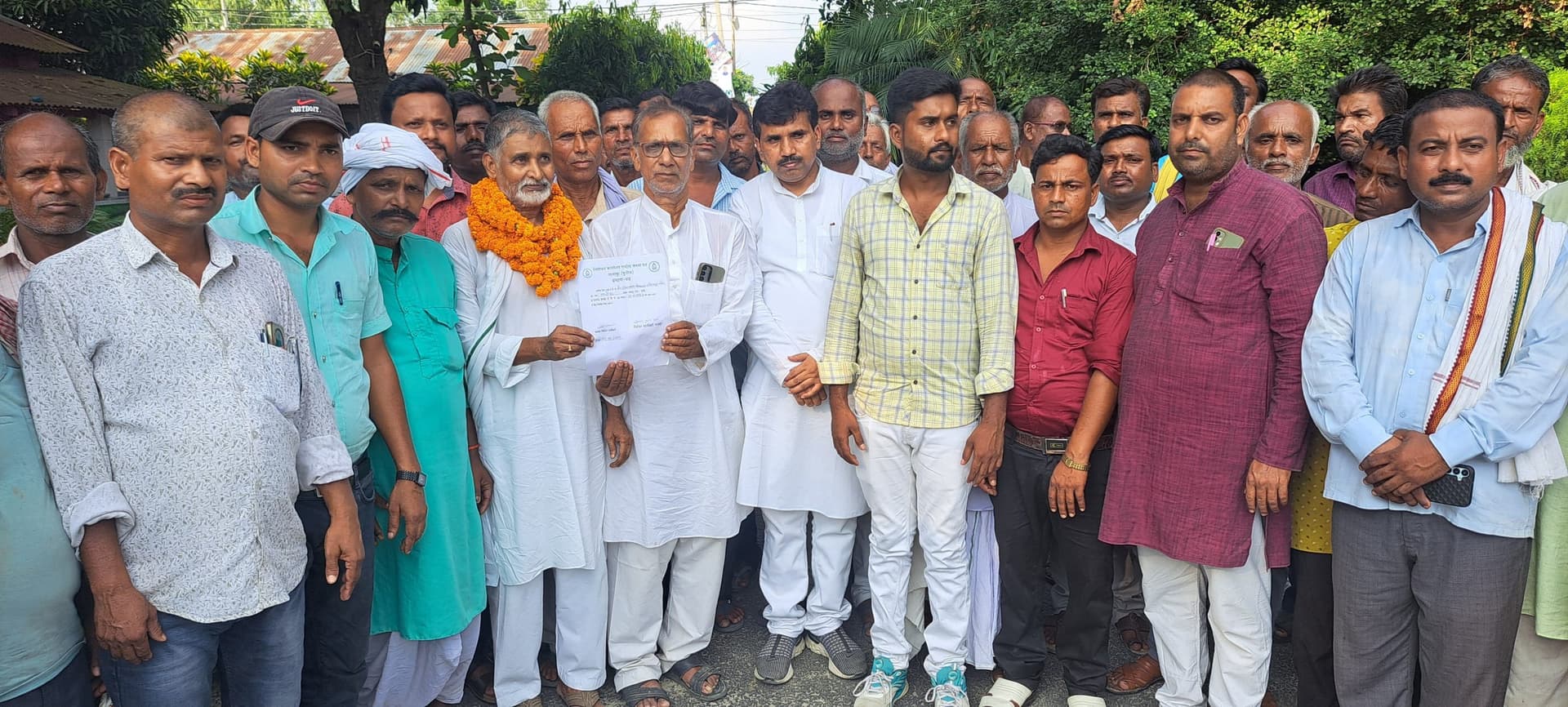 सातवीं बार राजद प्रखंड अध्यक्ष बने हसन अंसारी