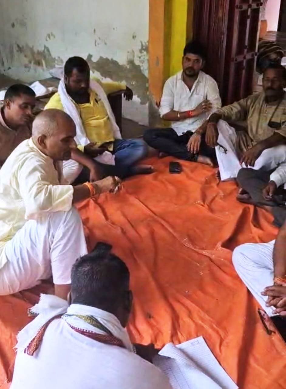 हड़ियाही नहर से फसल की सिंचाई नहीं होने पर करेंगे वोट बहिष्कार