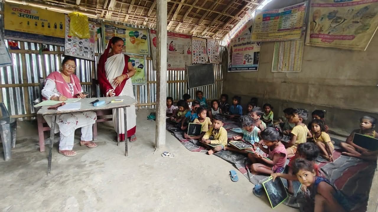 आंगनबाड़ी केंद्रों का औचक निरीक्षण, व्यवस्थाएं पायी गयी संतोषजनक