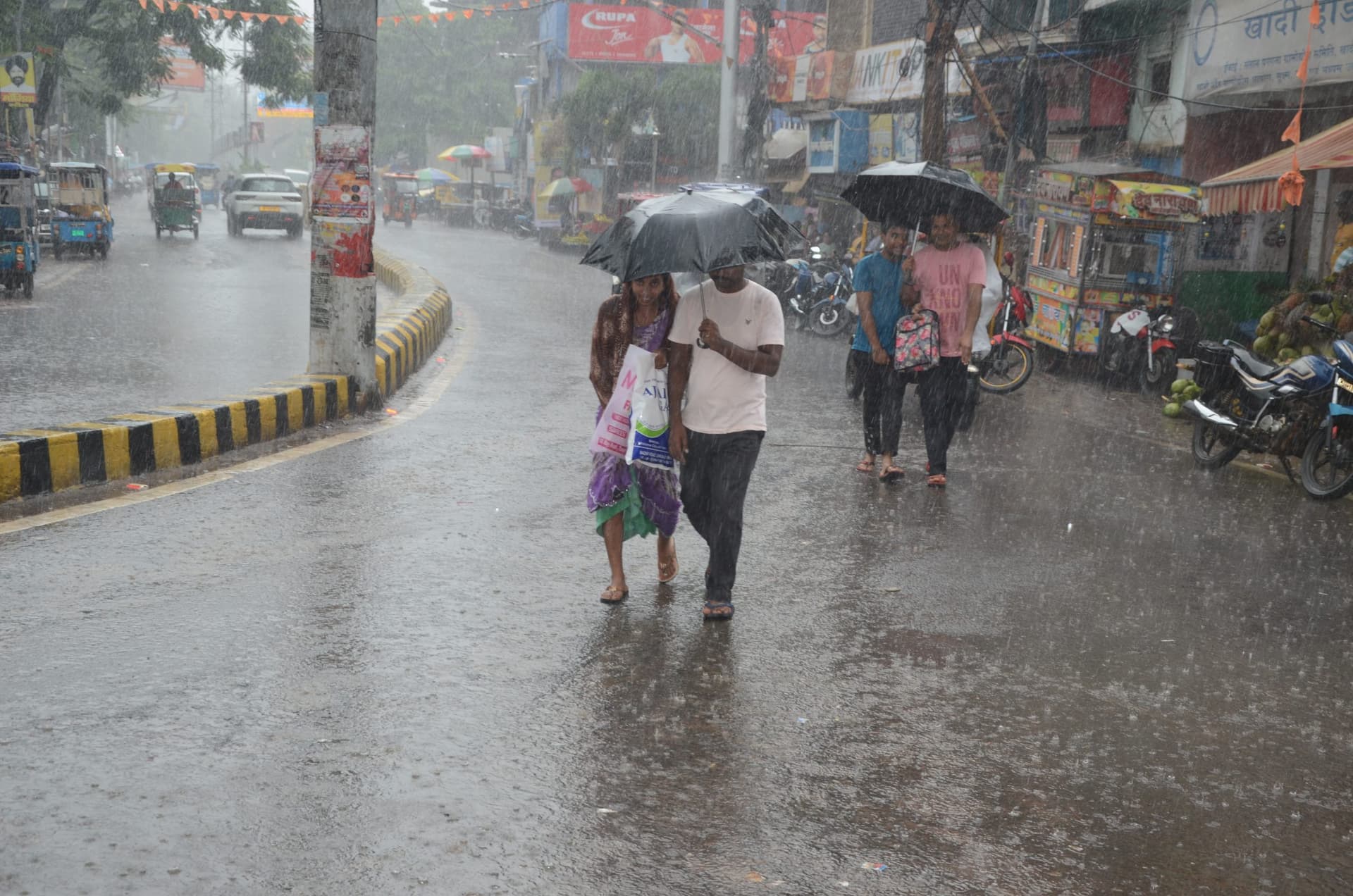 deoghar news : देवघर में झूमकर आया मानसून, 27 एमएम बारिश