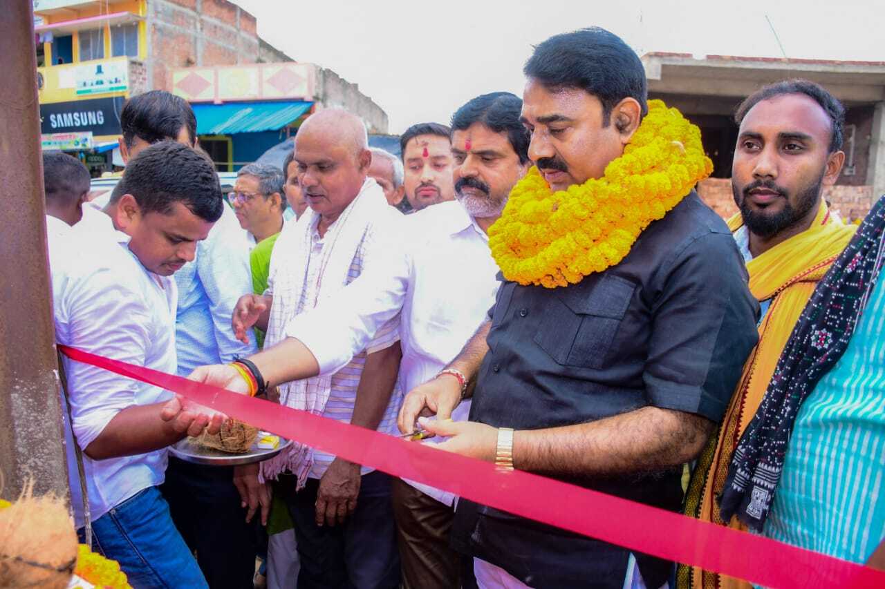 साहबगंज बाजार में 32 लाख 96 हजार की लागत से बनेगा नाला