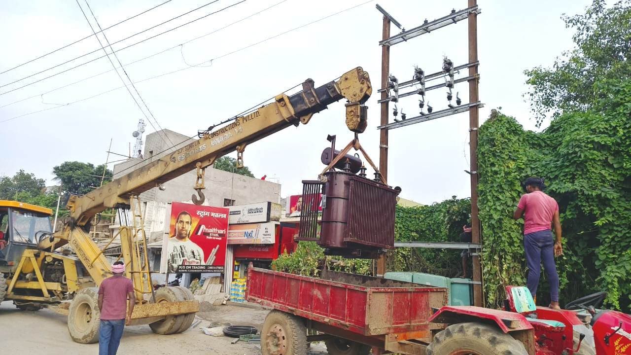 Bhagalpur news श्रावणी मेला : बारिश से काम प्रभावित, हर विभाग ने तेजी से शुरू किया काम