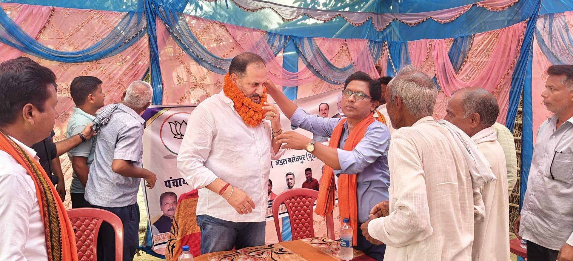 भाजपा कार्यकर्ताओं की बैठक, मंत्री नीरज बबलु ने दिलाई विकसित भारत संकल्प 2047 की शपथ