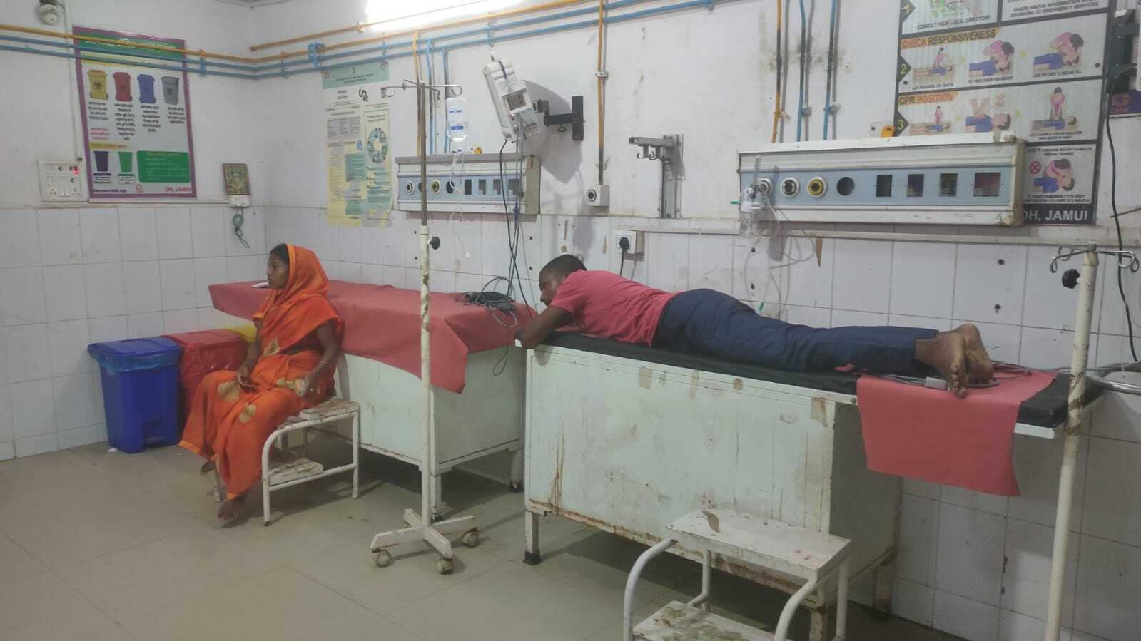 घरेलू विवाद में दंपती के साथ मारपीट