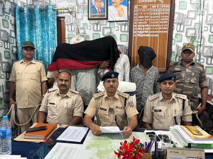 गोड्डा में ब्राउन शुगर के साथ चार युवक गिरफ्तार, भेजे गये न्यायिक हिरासत में