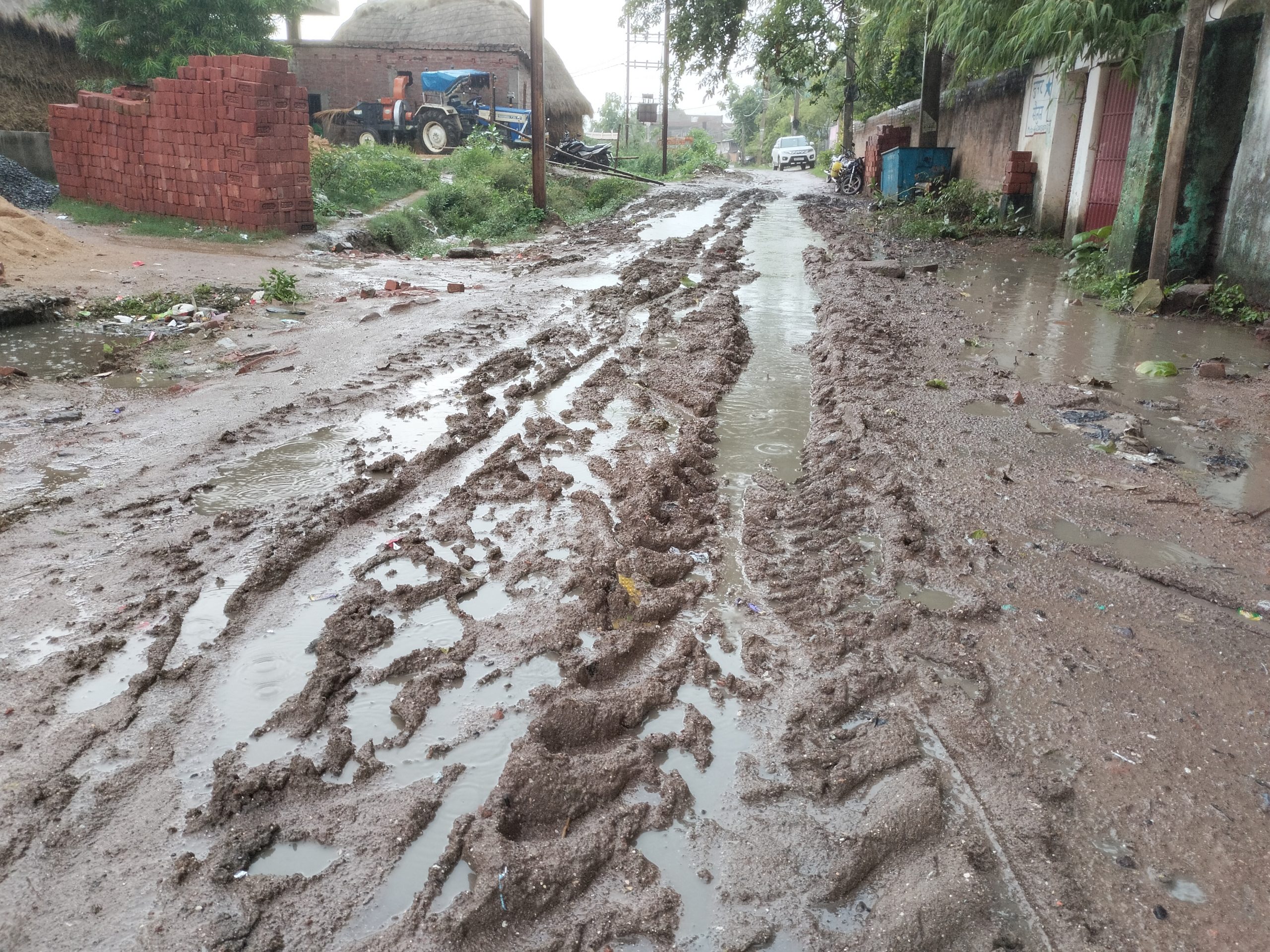 नारकीय जीवन जीने को विवश हैं पाटलिपुत्र कॉलोनी के लोग