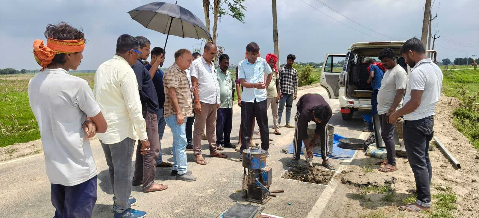 टीम ने क्वालिटी जांच की, विभाग को करेंगे रिपोर्ट
