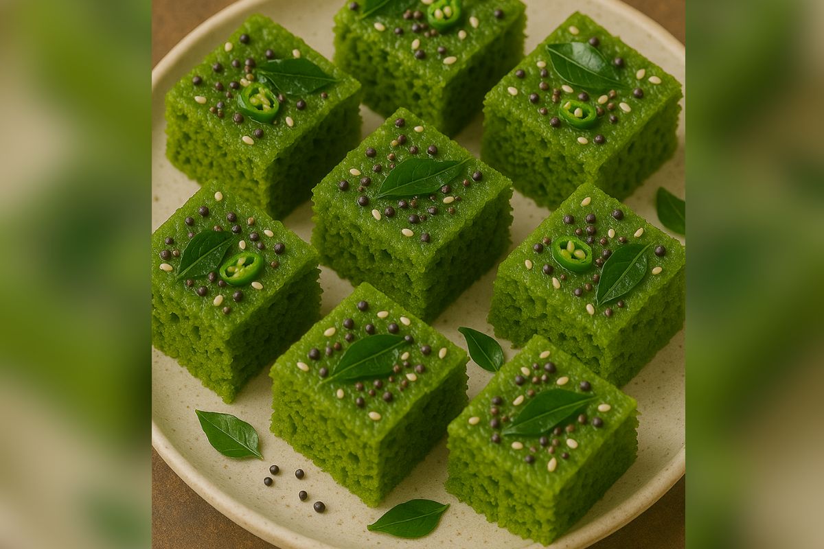Dhokla Recipe: हर बाइट में बेहतरीन स्वाद, तैयार करें हरा-भरा पालक ढोकला