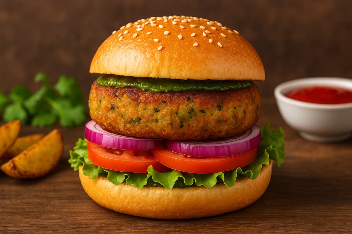 Tikki Burger: फास्ट फूड में देसी ट्विस्ट, इस तरह बच्चों के लिए बनाएं उनकी फेवरेट टिक्की बर्गर