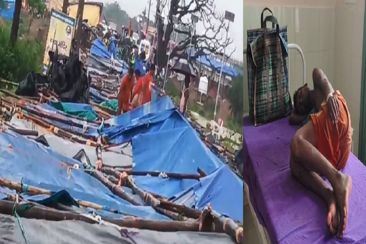 Shravani Mela: बासुकीनाथ में कांवरिया रूट लाइन का टेंट गिरा, 7 श्रद्धालु घायल