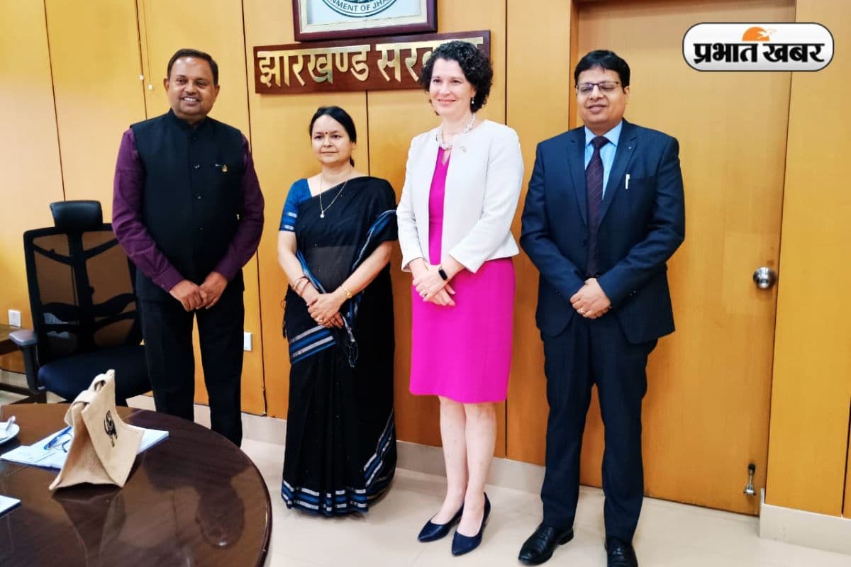 Jharkhand News Chief Secretary meets US Consulate General in Ranchi Jharkhand News Chief Secretary meets US Consulate General in Ranchi
