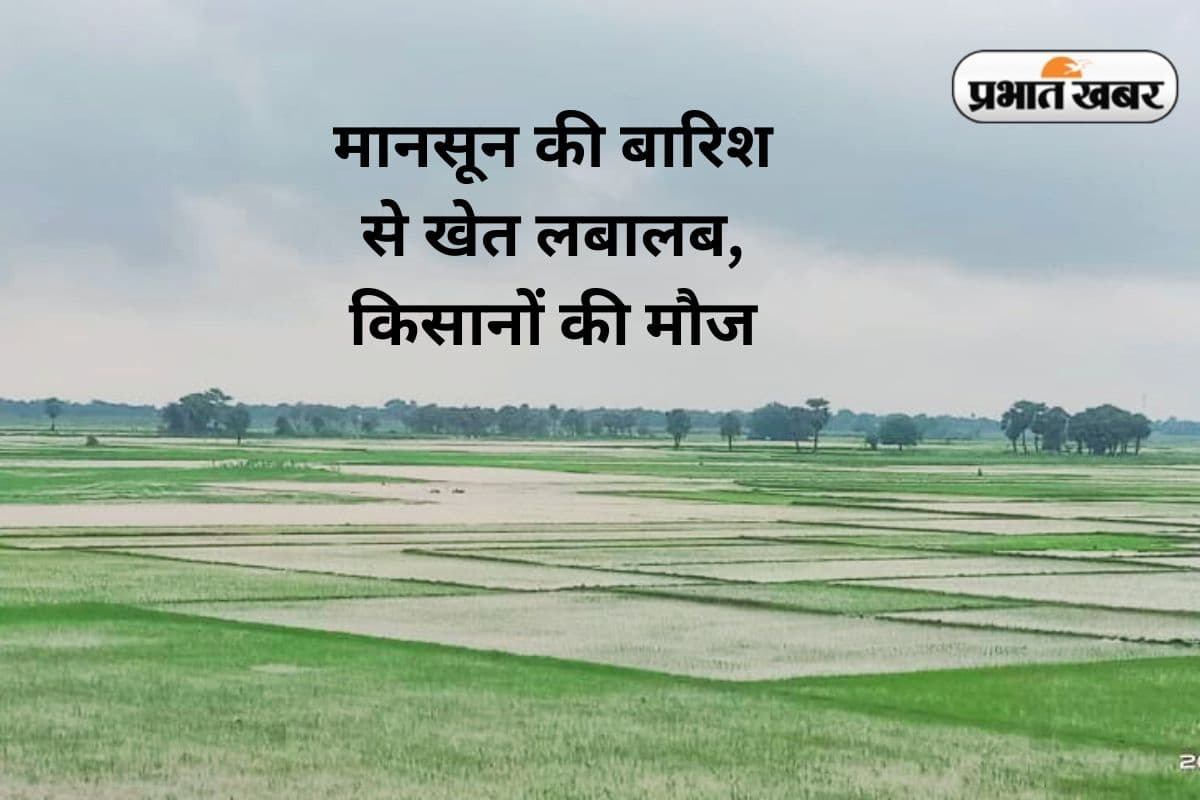 Weather Today: साहिबगंज में मानसून की बारिश से किसानों के चेहरे खिले, बोकारो में वज्रपात से 2 की मौत