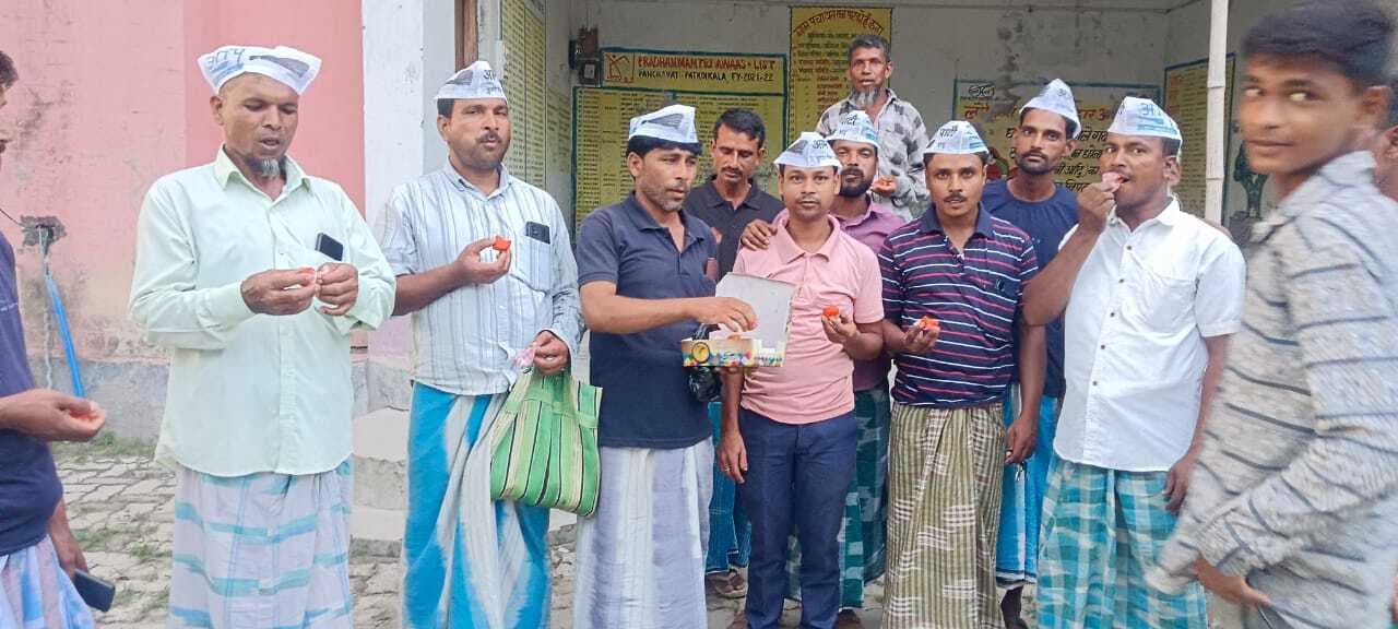 आप के जिलाअध्यक्ष बने शकील, कार्यकर्ताओं में हर्ष