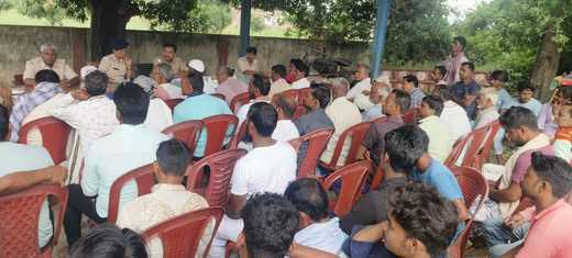 शांति और भाईचारे के साथ मनायें त्योहार : इंस्पेक्टर