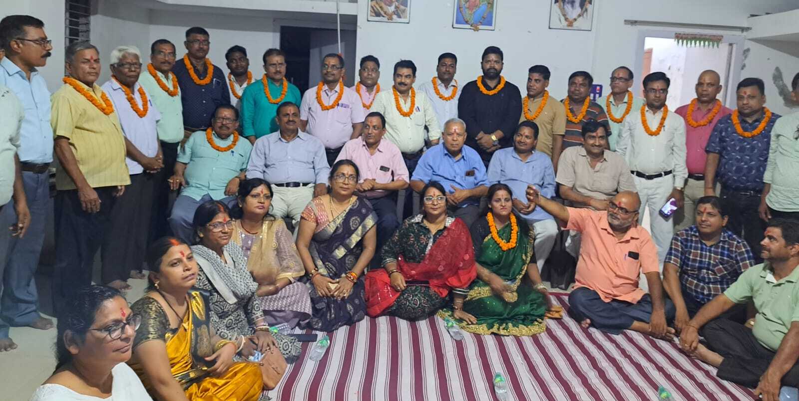 संघ के नवनिर्वाचित सदस्यों का किया गया अभिनंदन
