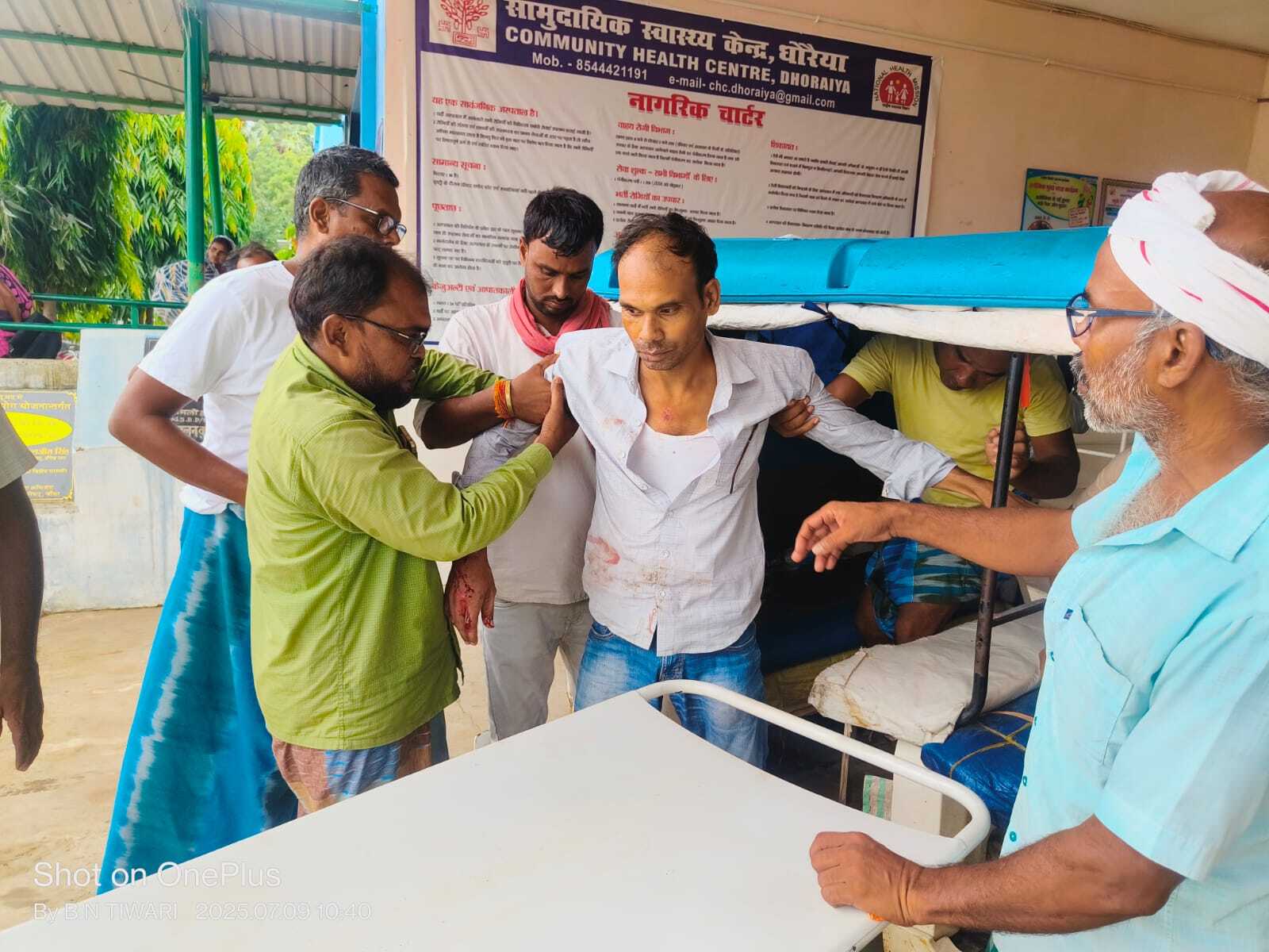 बाइक की हुई आमने-सामने की टक्कर, शिक्षक की हुई मौत