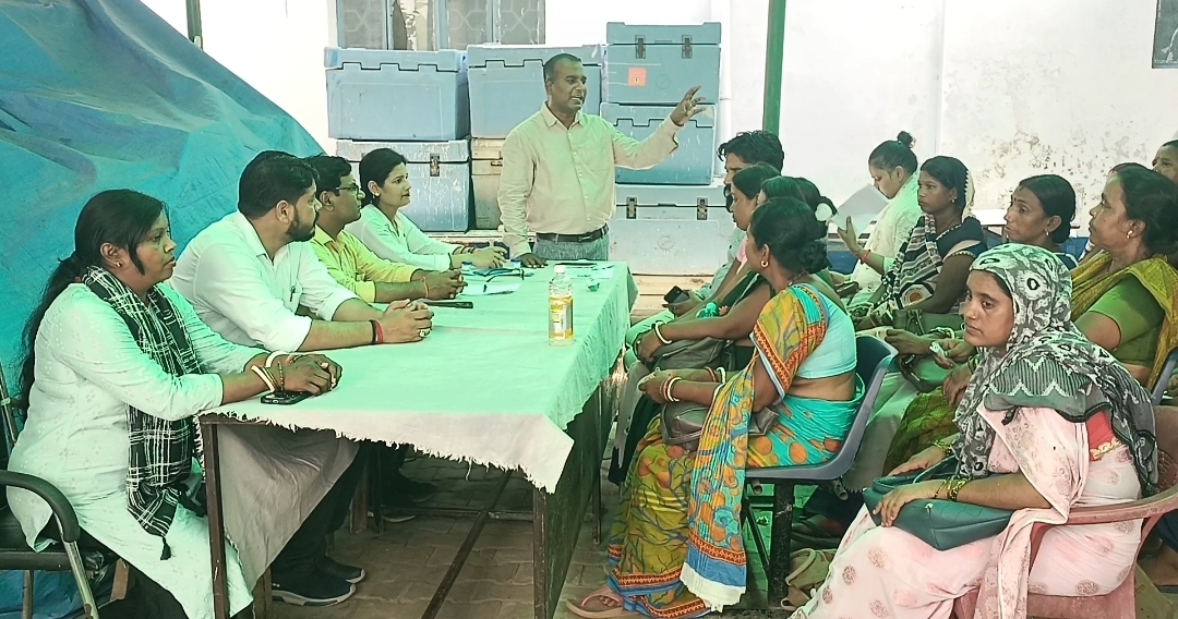 टीबी हारेगा देश जीतेगा के तहत आशा कर्मियों की हुई बैठक