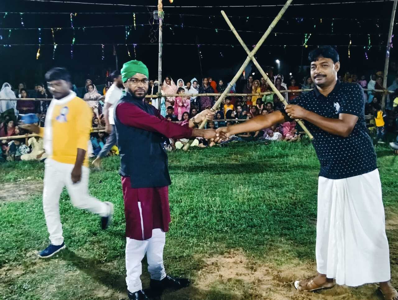श्यामपुर में मोहर्रम अखाड़ा व मेला का आयोजन