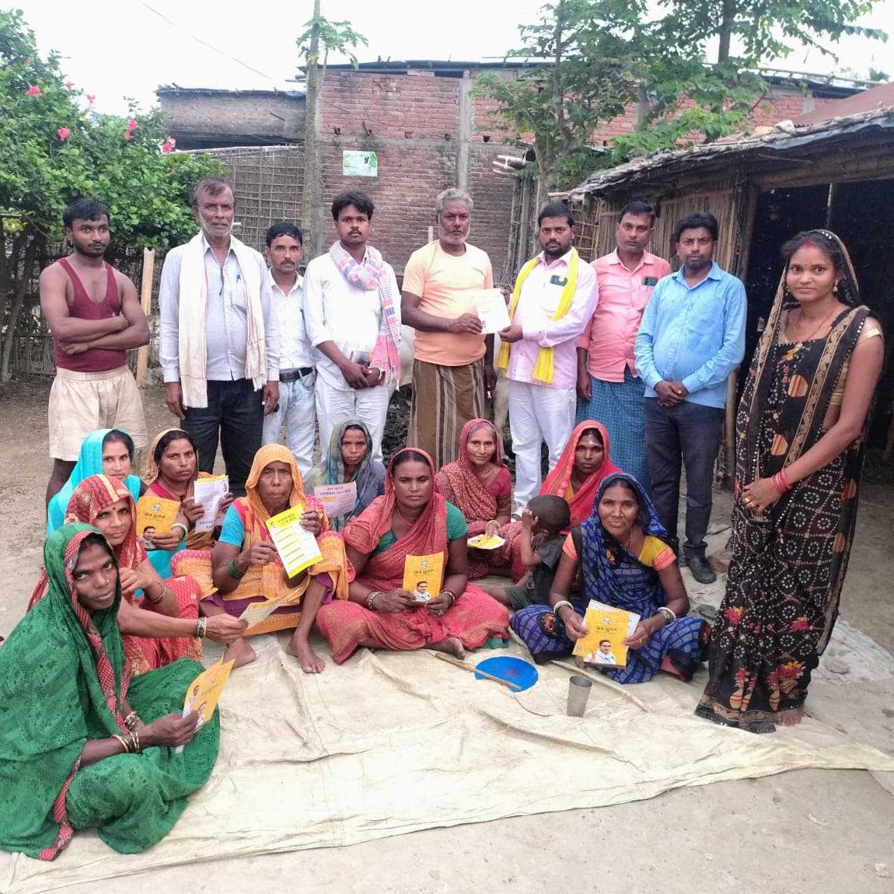 विस चुनाव को लेकर जनसंपर्क अभियान तेज