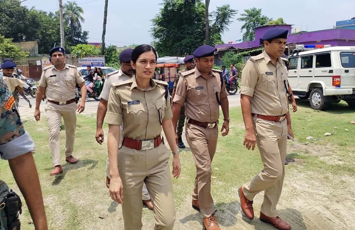 नये एसपी के योगदान के बाद पूरे जिले में दिख रही बेहतर पुलिसिंग