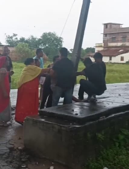 आपसी विवाद में मारपीट का वीडियो वायरल, पुलिस कर रही जांच