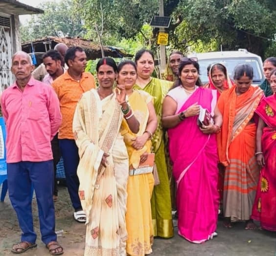 हजारीबाग भाजपा महिला मोर्चे की जिलाध्यक्ष ने किया दौरा