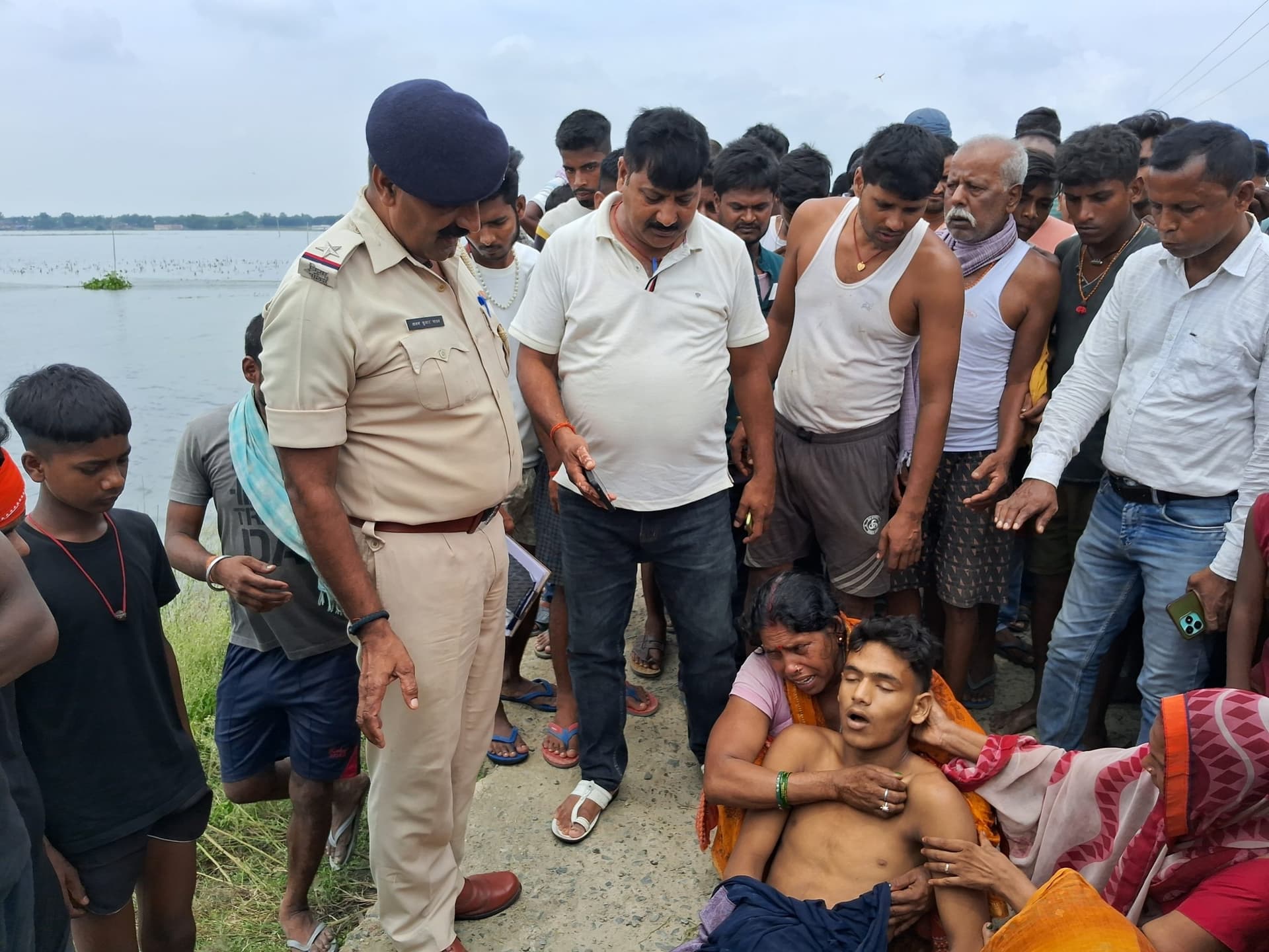 सपहा बुढ़िया धार में डूबने से युवक की मौत