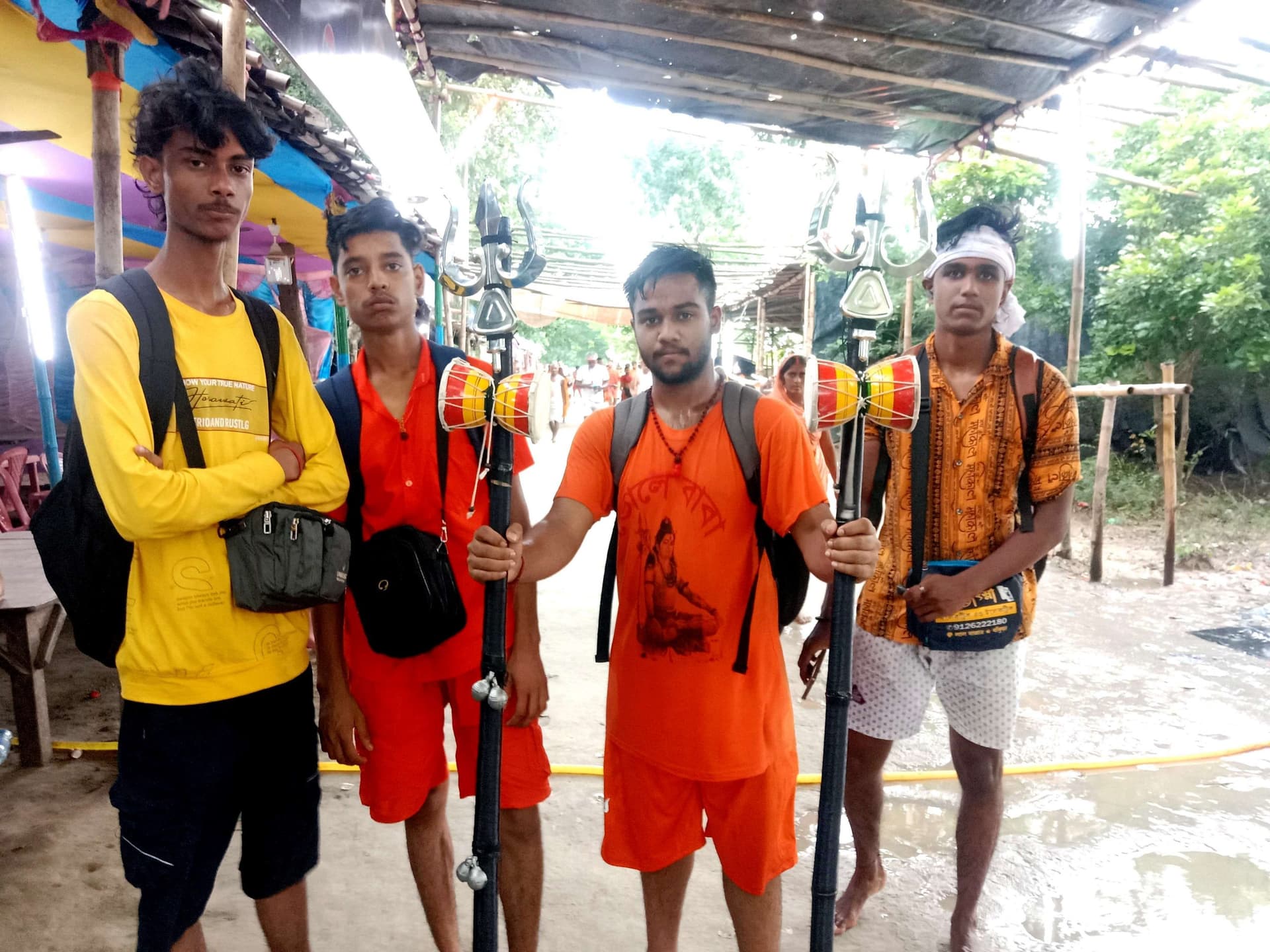 Bhagalpur news नाग पंचमी पर उमड़ा श्रद्धा का सैलाब, बाबाधाम जाने का सिलसिला जारी