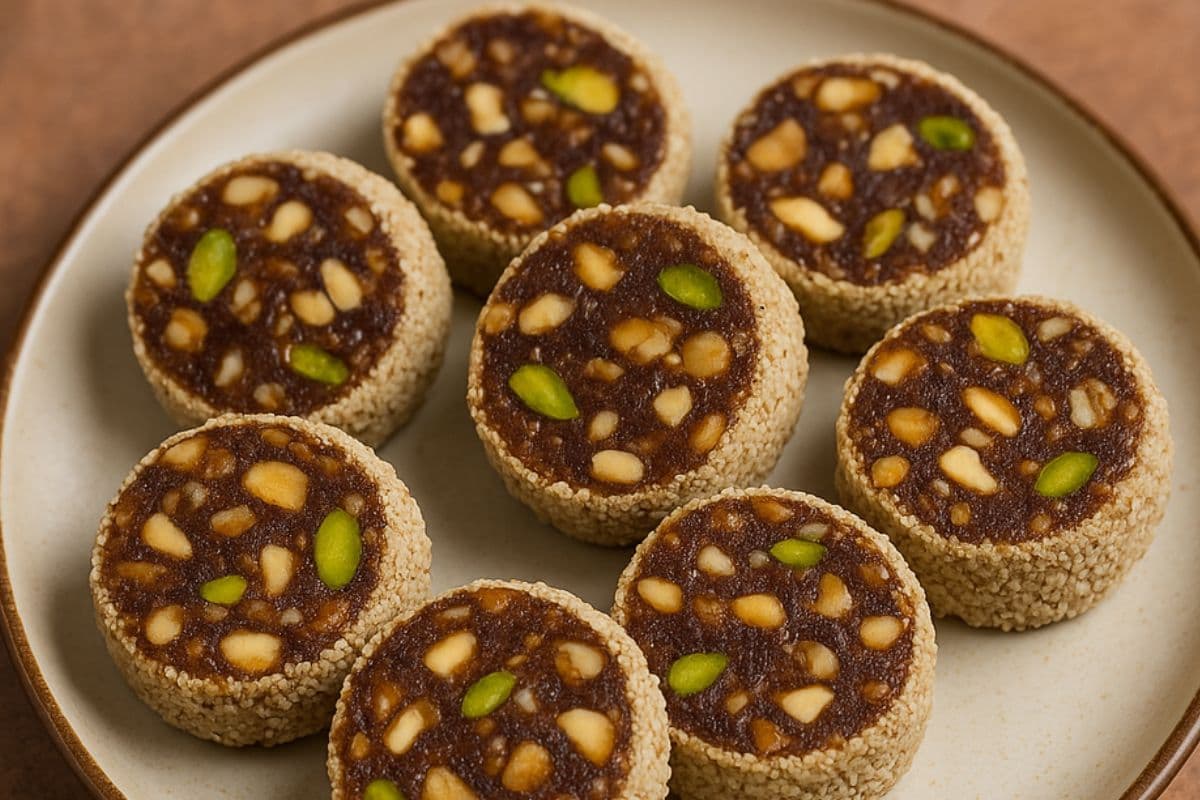 Khajur Roll Recipe: बिना चीनी के घर पर बनाएं हेल्दी और टेस्टी खजूर रोल
