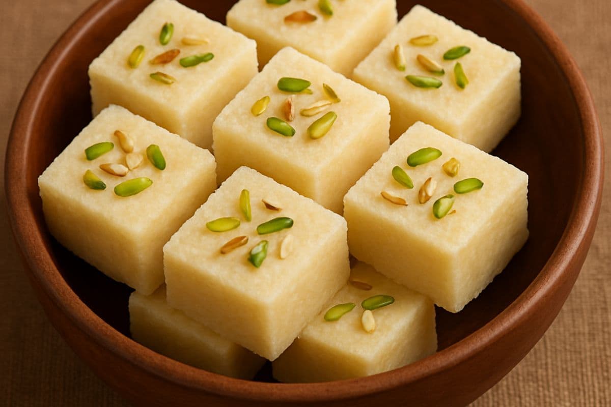 Milk Powder Barfi: रक्षाबंधन के मौके को बनाएं स्पेशल, भाई के लिए हाथों से तैयार करें मिल्क बर्फी