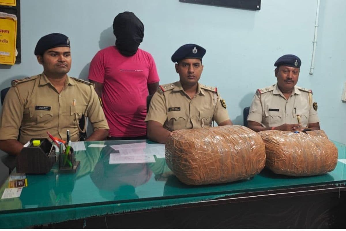 विशाखापट्टनम से बिहार में गांजा की सप्लाई का बड़ा खुलासा, ओडिशा का तस्कर पटना में गिरफ्तार