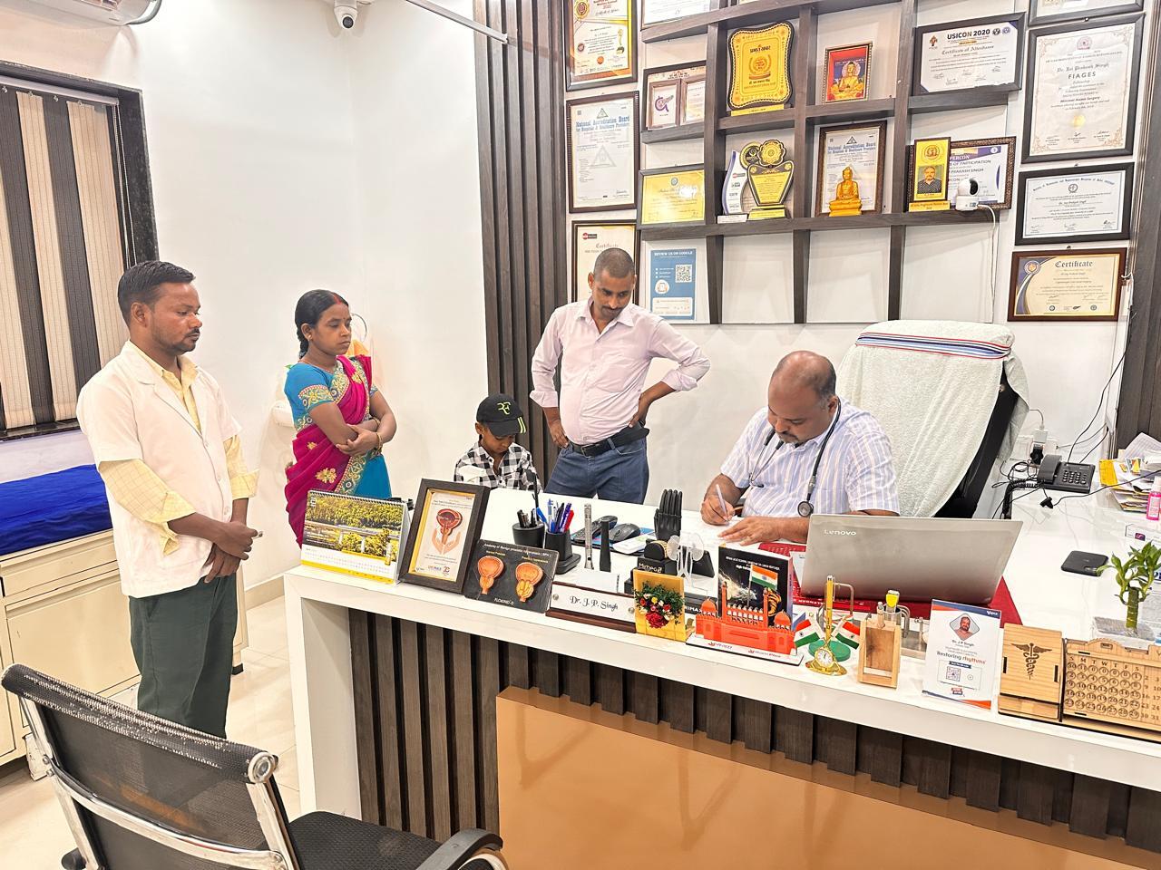शिविर 125 से अधिक मरीजों का इलाज
