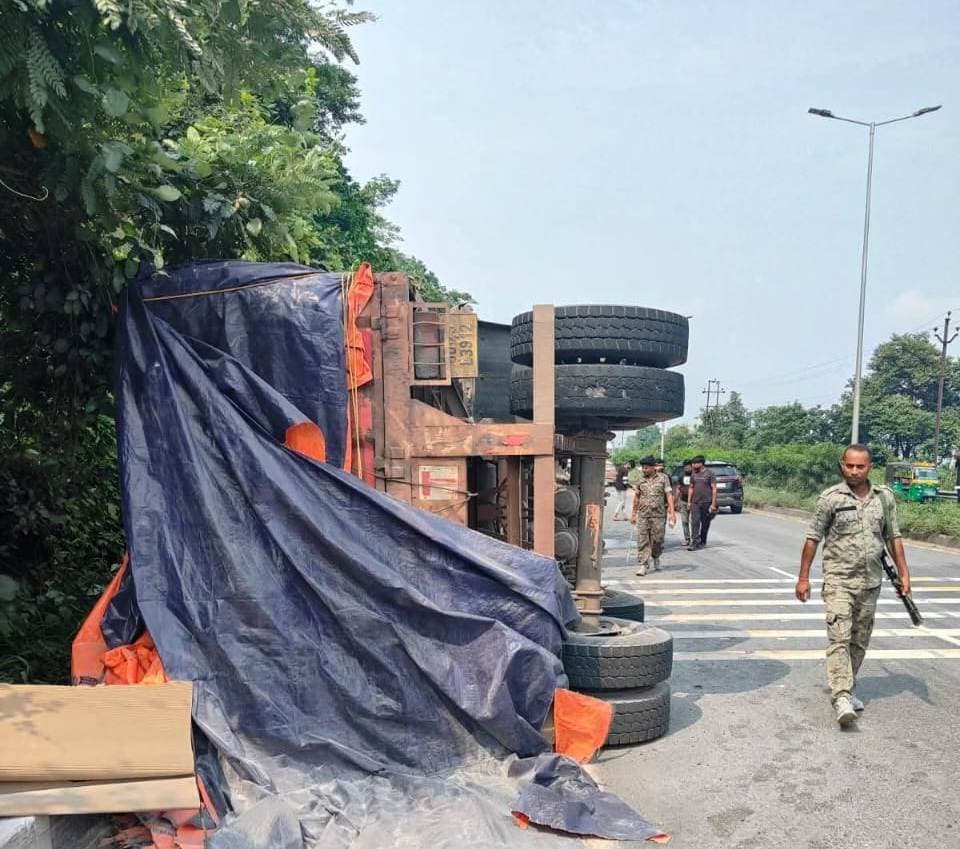 रामगढ़ में मदनपुर के पूर्व जिला पार्षद के बेटे की दुर्घटना में मौत
