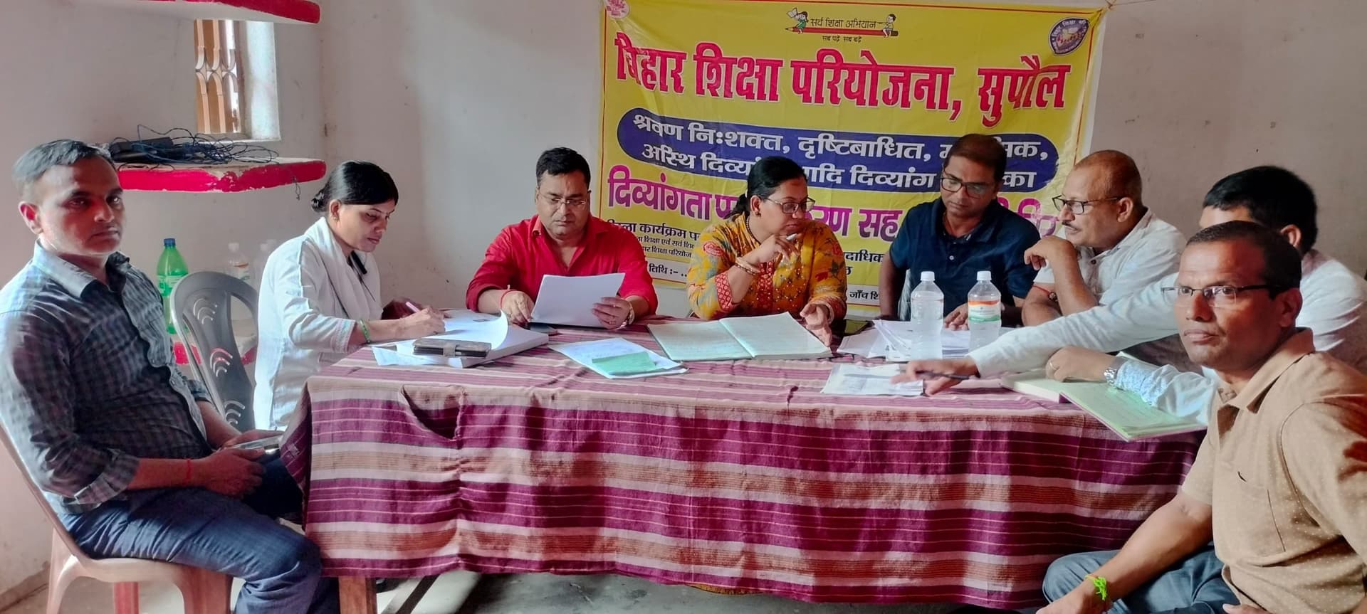 शिविर में 47 दिव्यांगजनों की जांच कर दिया प्रमाण पत्र