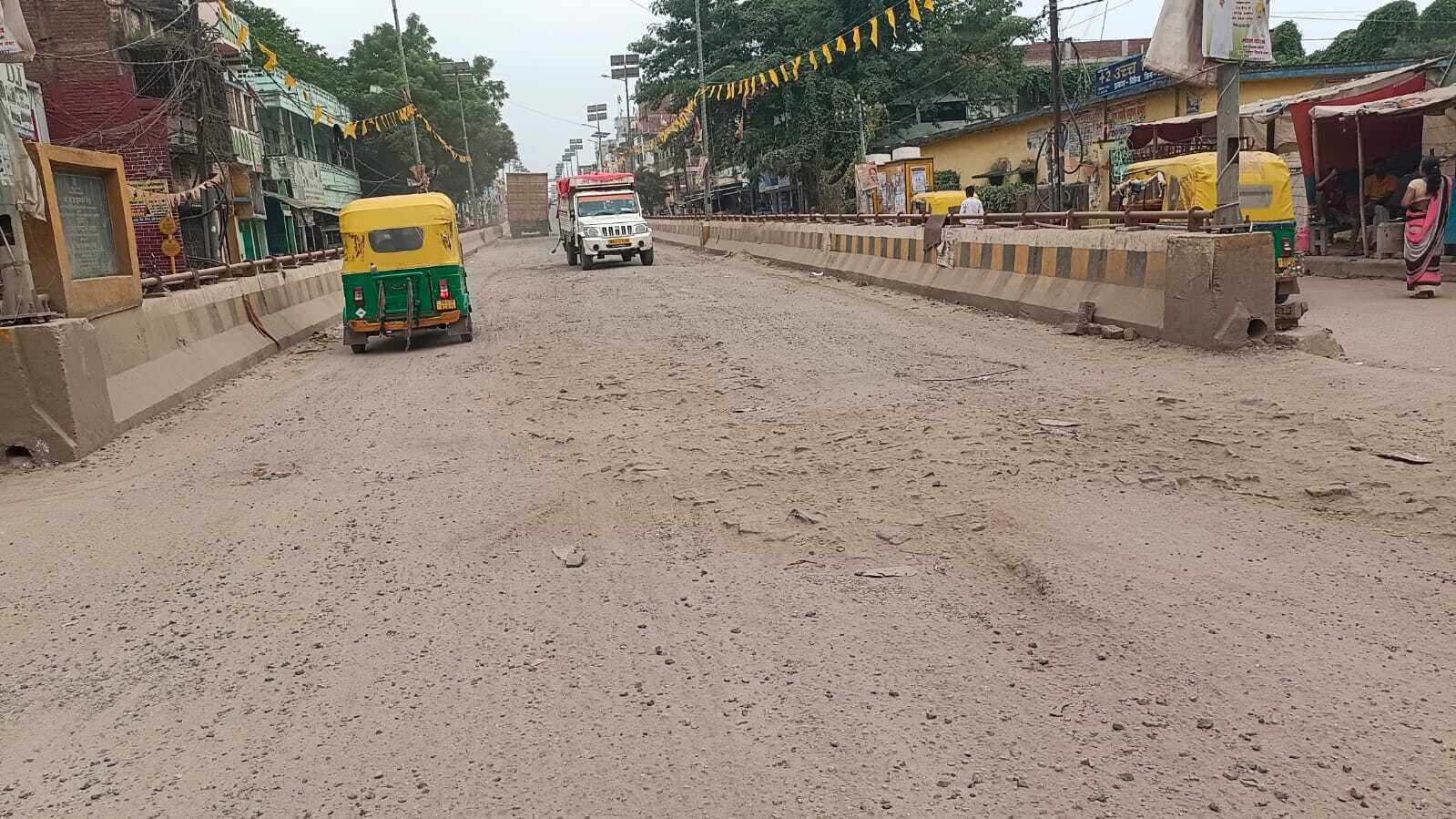 खस्ताहाल आरओबी की मरम्मति के लिए बड़े वाहनों का आवागमन होगा बंद