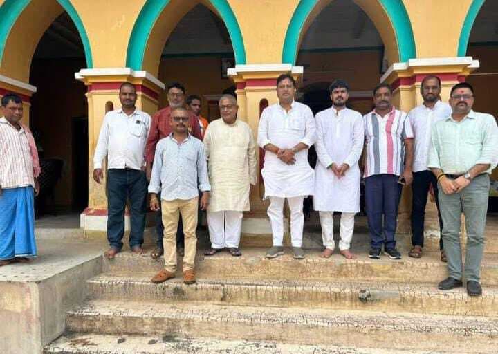 राजस्थान के सांसद का कांग्रेस नेताओं ने किया स्वागत